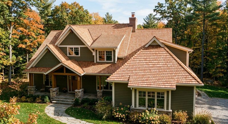 Cedar Roof Construction in Berkshire County, MA