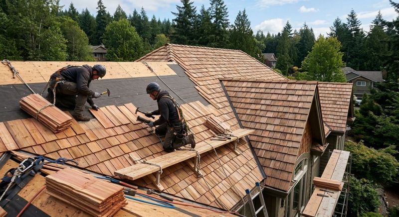 Cedar Roof Installation in Averill Park, NY