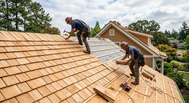 Cedar Roof Installation in Hillsdale, NY