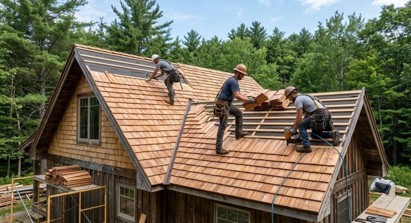 Cedar Roof Installation in Stephentown, NY
