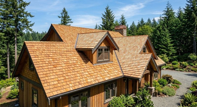 Cedar Roof Installation in Williamstown, MA