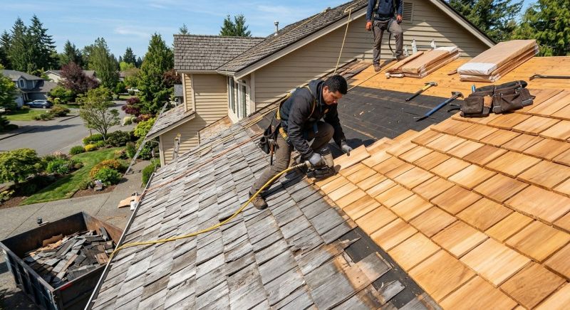 Cedar Roof Replacement in Stephentown, NY