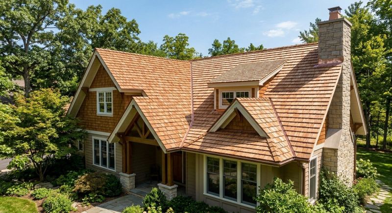 Cedar Shake Roof Construction in Stephentown, NY