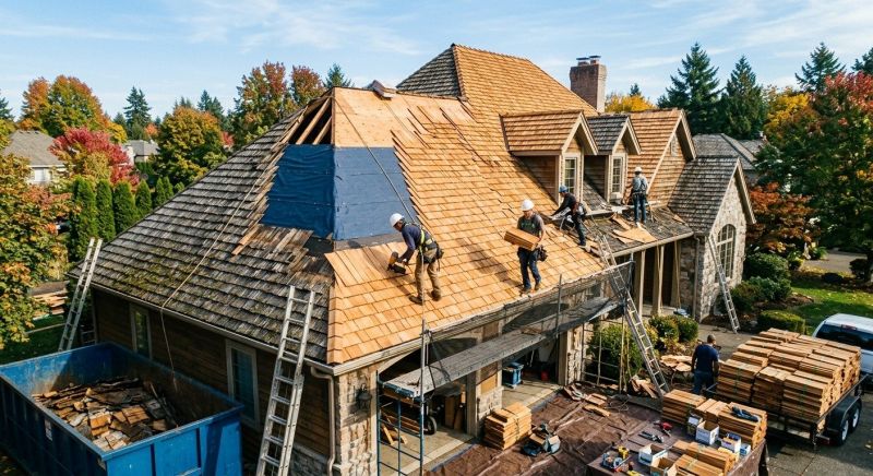 Cedar Shingles Replacement in Richmond, MA