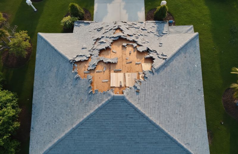 Damaged Roof Replacement in Hillsdale, NY