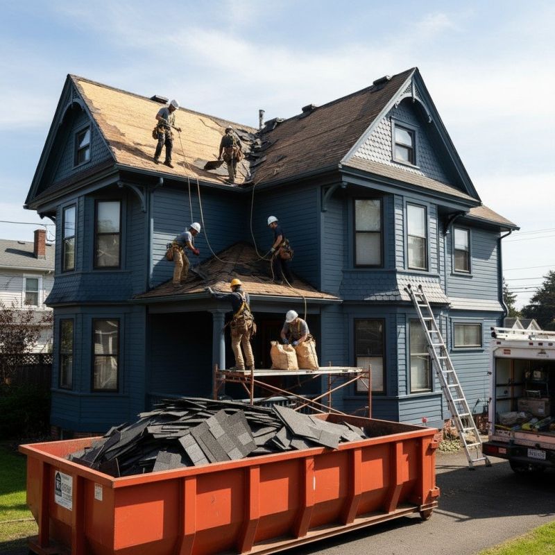 Damaged Roof Replacement in Berkshire County, MA