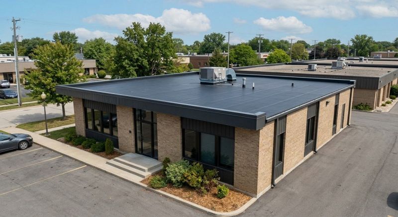 Epdm Roof Installation in Stamford, VT