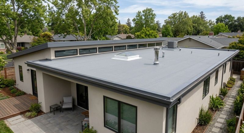 Flat Roof Replacement in Pittsfield, MA