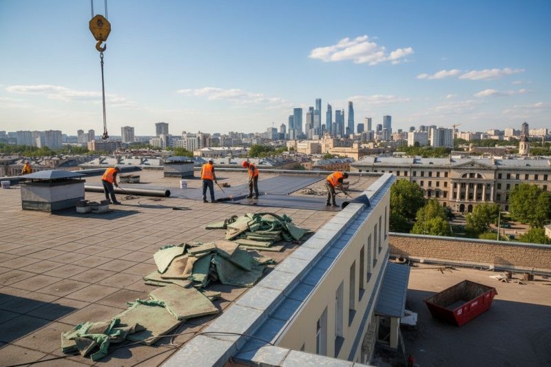 Flat Roof Replacement in Richmond, MA
