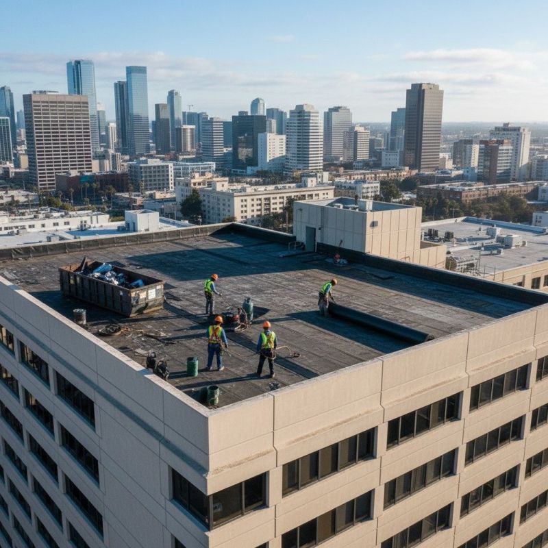 Flat Roof Replacement in Richmond, MA