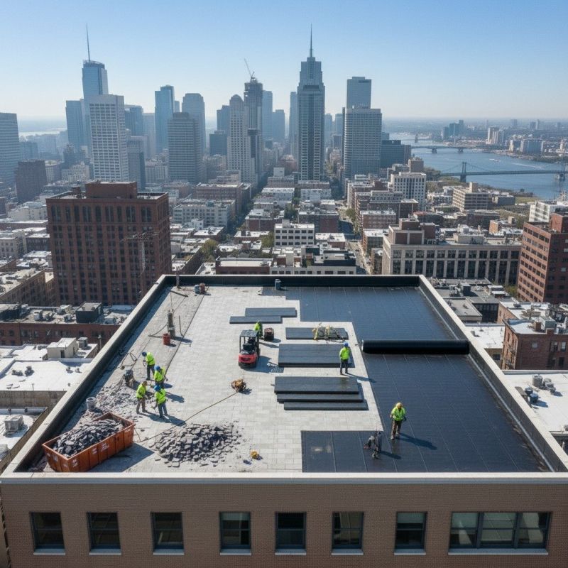 Flat Roof Replacement in Stephentown, NY