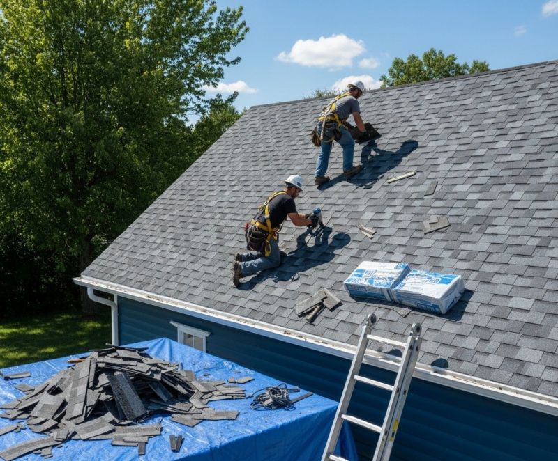 Roof Shingles Replacement in Lenox, MA
