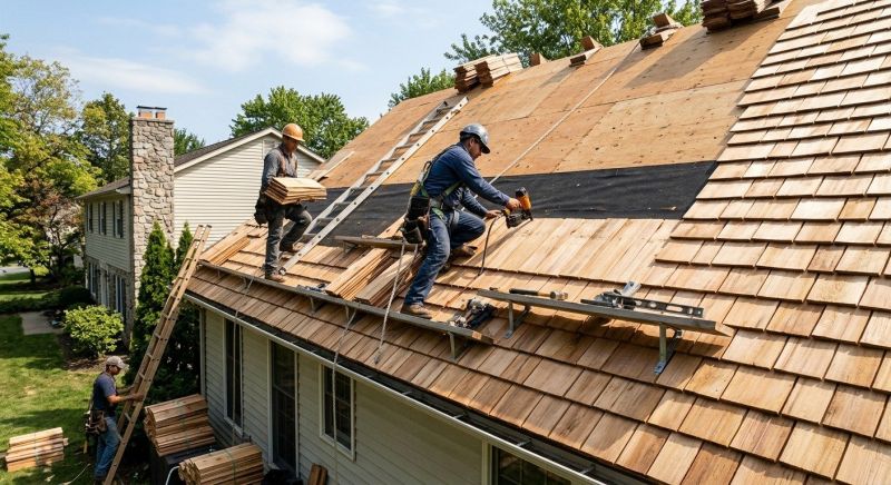 Shake Roof Replacement in Cummington, MA