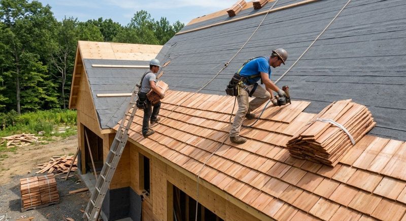 Shake Roof Replacement in Hillsdale, NY