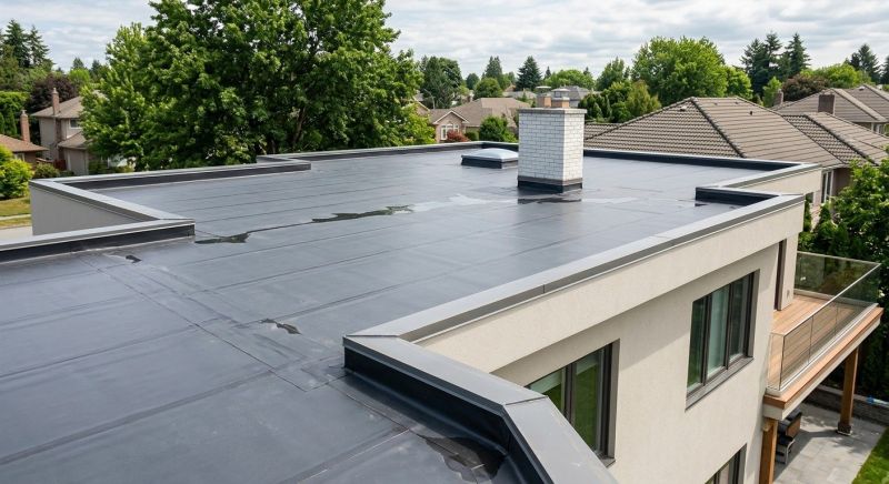 Single Ply Roof Installation in East Nassau, NY