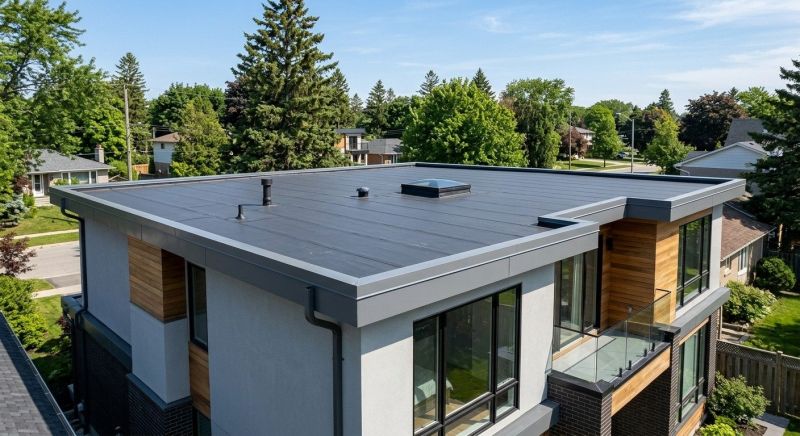 Single Ply Roof Installation in Lee, MA