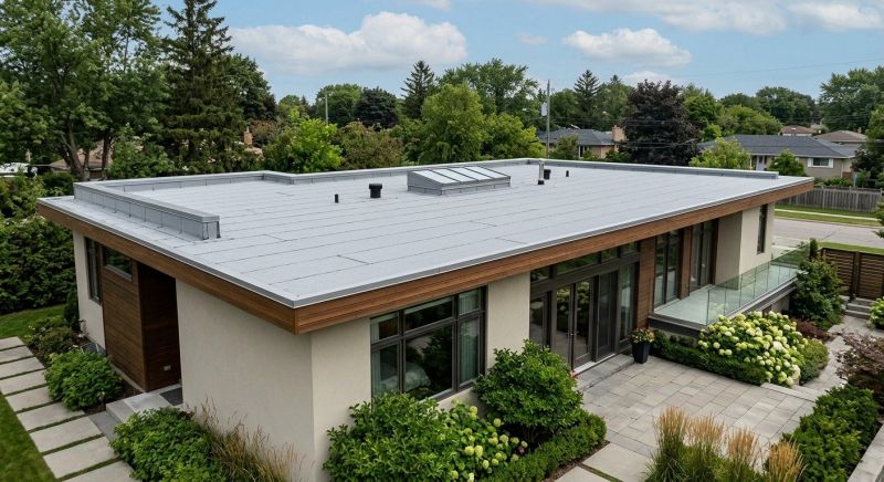 Single Ply Roof Installation in Williamstown, MA