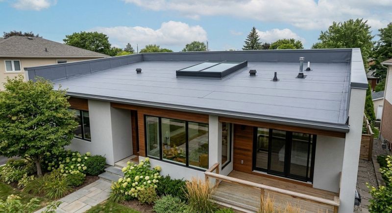 Single Ply Roof Replacement in Richmond, MA