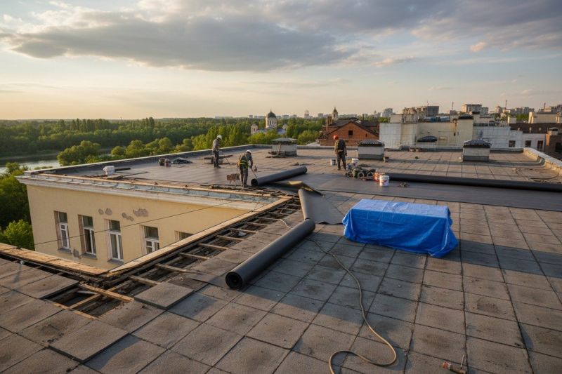 Single Ply Roof Replacement in Valatie, NY