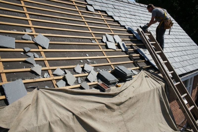 Slate Roof Replacement in Cummington, MA