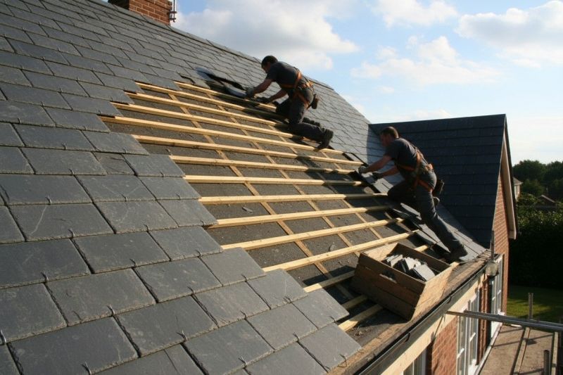 Slate Roof Replacement in Lee, MA