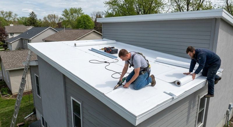 Tpo Roof Installation in Stamford, VT
