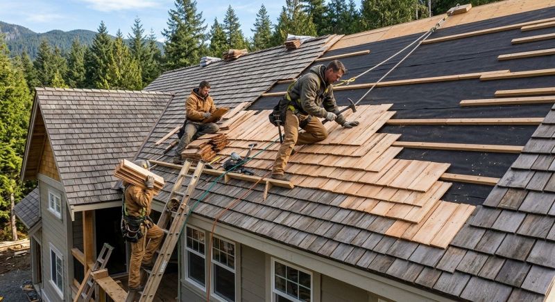 Wood Roofing Installation in Great Barrington, MA