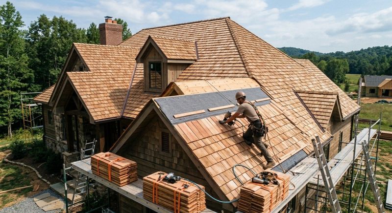 Wood Roofing Installation in Hillsdale, NY
