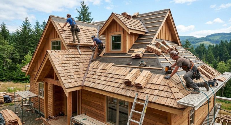 Wood Roofing Installation in Lee, MA