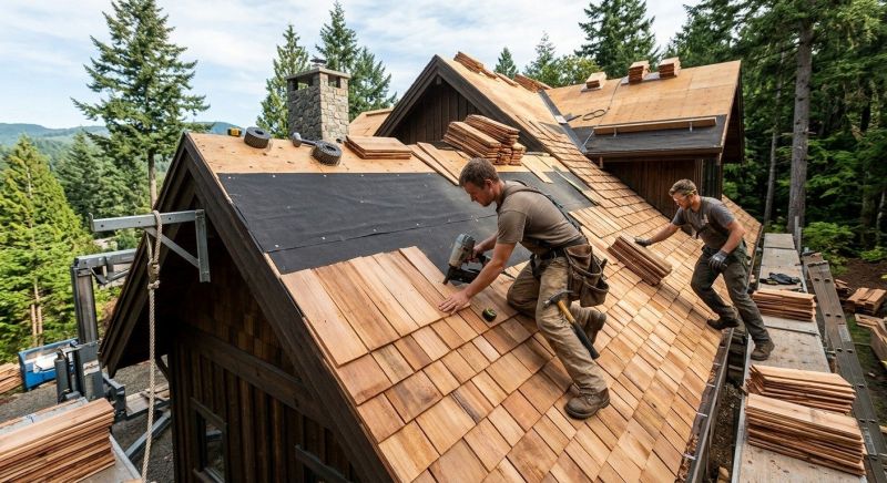 Wood Roofing Installation in Stephentown, NY